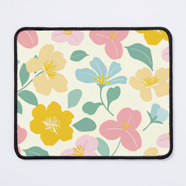 Item preview, Soft Pastel Spring Wildflower Garden Seamless Pattern designed and sold by LuxocaDesigns24.