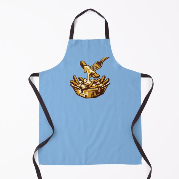 Item preview, Cheesy Poutine Fork Melted Cheese Canadian Food Graphic Illustration designed and sold by KiwiRider.