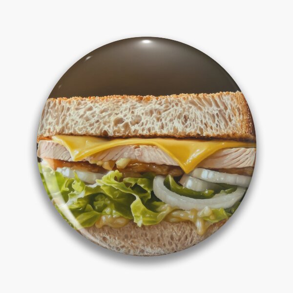 Item preview, Turkey Sandwich with Lettuce and Onion designed and sold by Shannon Hilson.