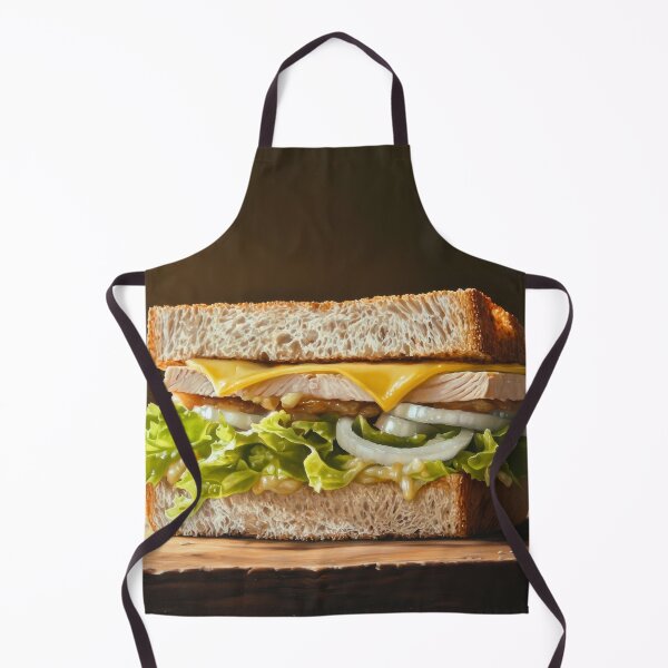 Item preview, Turkey Sandwich with Lettuce and Onion designed and sold by Shannon Hilson.