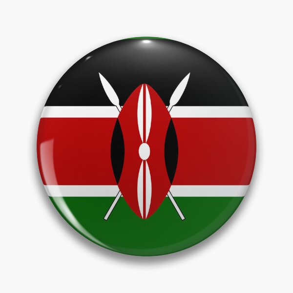 Item preview, Vintage Kenya Flag - Distressed Retro Style designed and sold by youngVl.