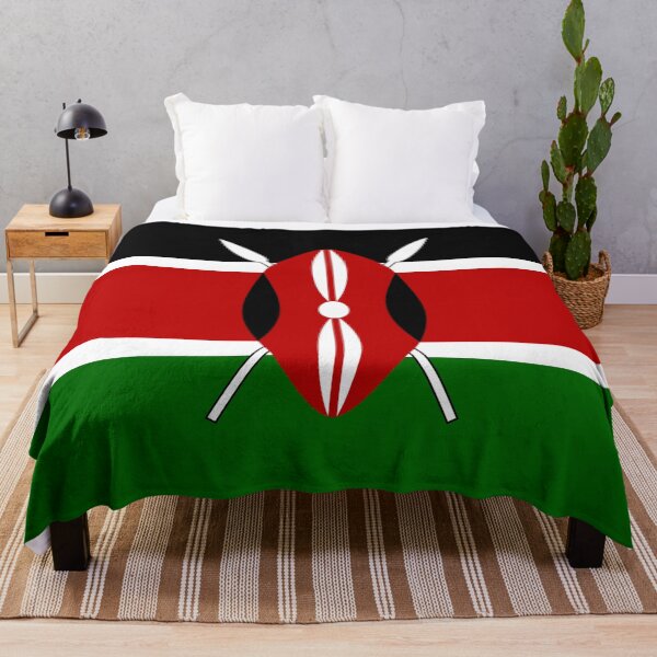 Item preview, Vintage Kenya Flag - Distressed Retro Style designed and sold by youngVl.