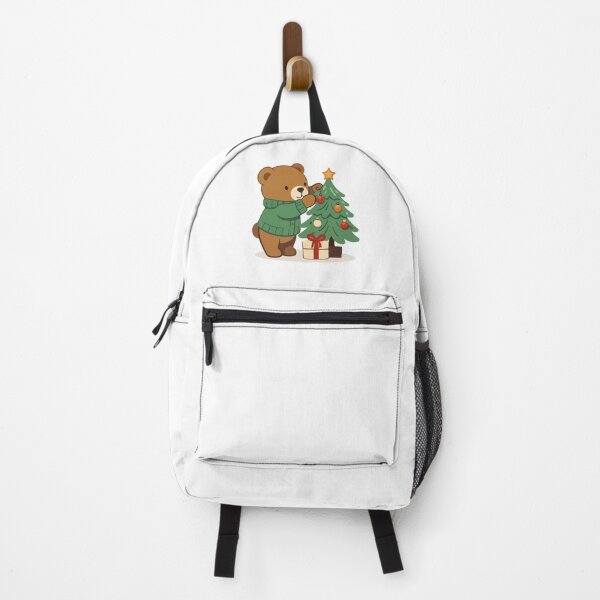 Item preview, Bear Decorating Christmas Tree Holiday Cartoon  designed and sold by stylishdzign.