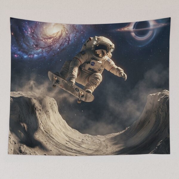 Item preview, Lunar Kickflip: A Journey Through the Cosmos and the Universe designed and sold by Archive Studio.