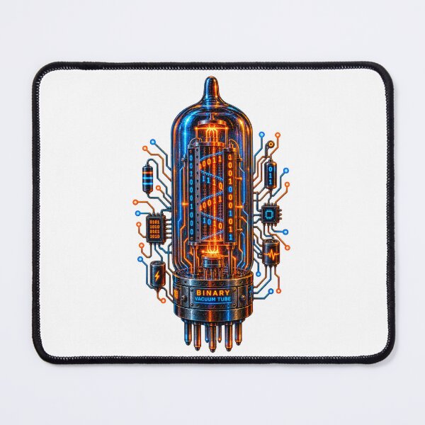 Item preview, Binary Vacuum Tube — Retro Digital Electronics designed and sold by Kicor.