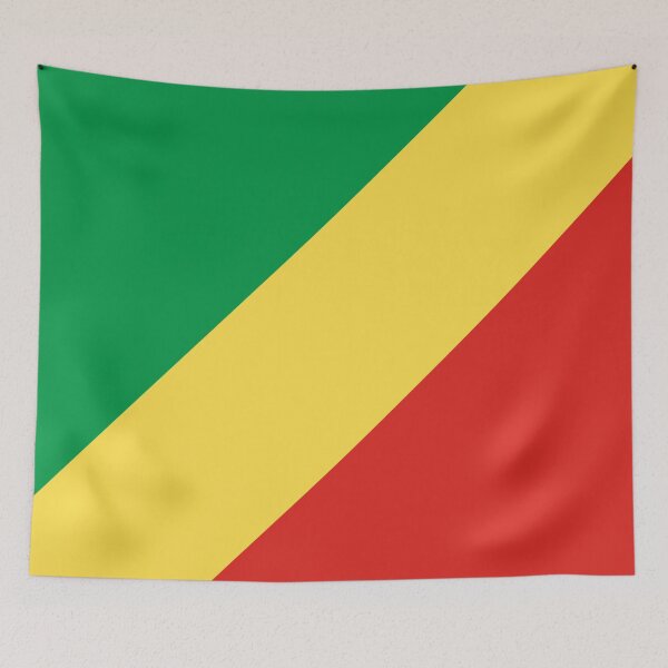 Item preview, Vintage Congo Flag - Distressed Retro Style designed and sold by youngVl.
