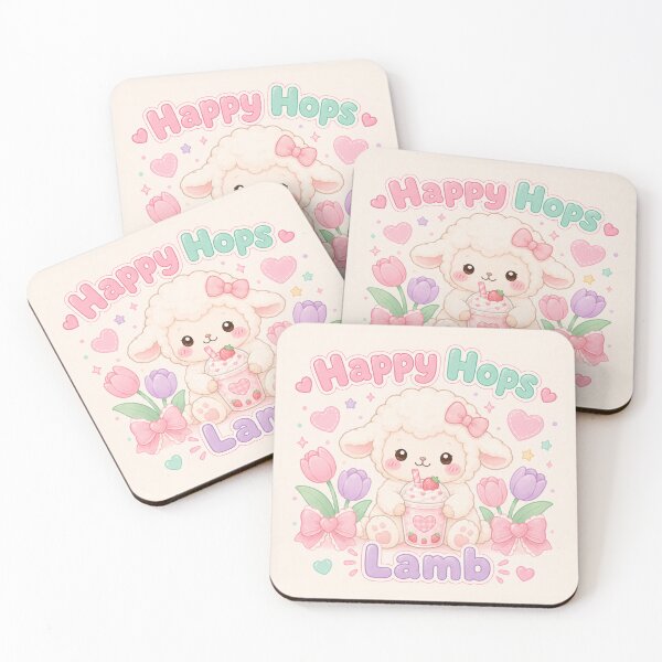 Item preview, Happy Hops Lamb designed and sold by QuixoticDigital.