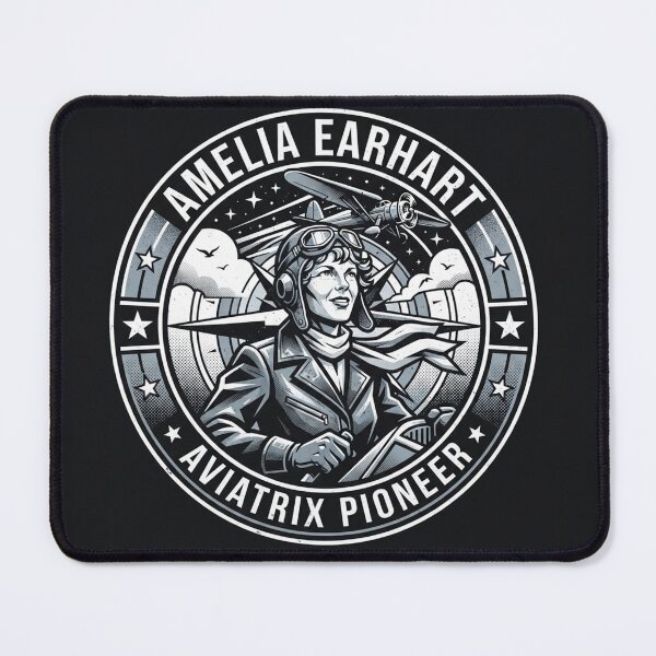 Item preview, Amelia Earhart Aviatrix Pioneer Badge designed and sold by Owcomm.