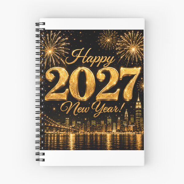 Item preview, Happy New Year 2027 Gold Celebration designed and sold by TinyWeird.