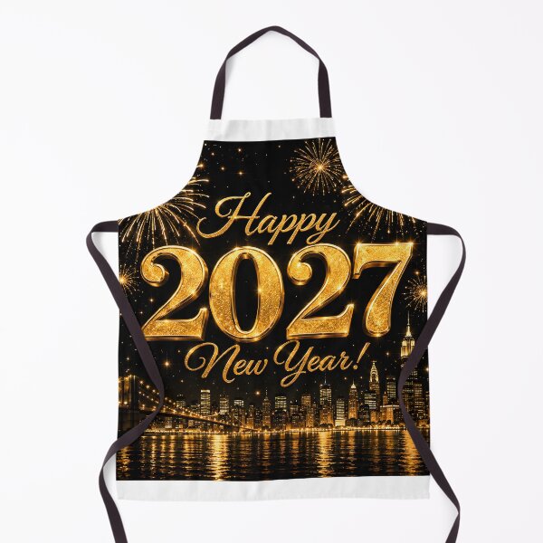 Item preview, Happy New Year 2027 Gold Celebration designed and sold by TinyWeird.