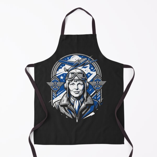 Item preview, Amelia Earhart Vintage Aviator Pilot Portrait designed and sold by Owcomm.