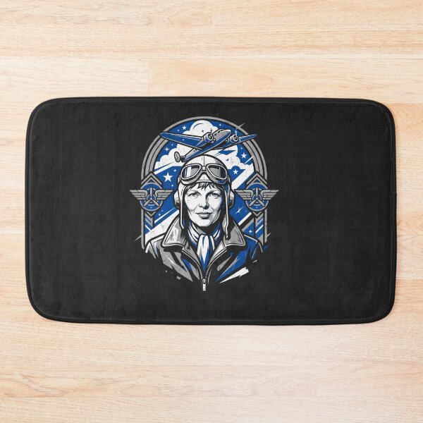 Item preview, Amelia Earhart Vintage Aviator Pilot Portrait designed and sold by Owcomm.