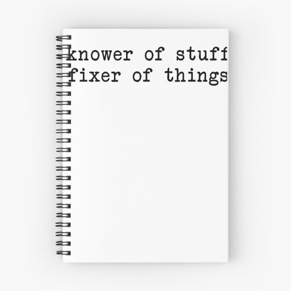 Item preview, knower of stuff fixer of things designed and sold by ibra2712.