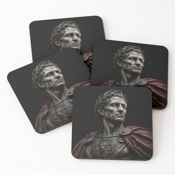 Item preview, Julius Caesar Roman Emperor Statue Portrait designed and sold by Owcomm.