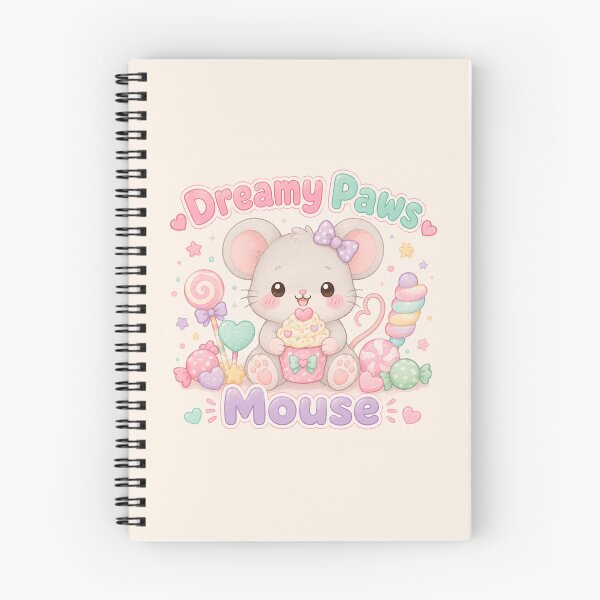 Item preview, Dreamy Paws Mouse designed and sold by QuixoticDigital.