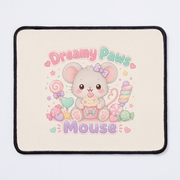 Item preview, Dreamy Paws Mouse designed and sold by QuixoticDigital.