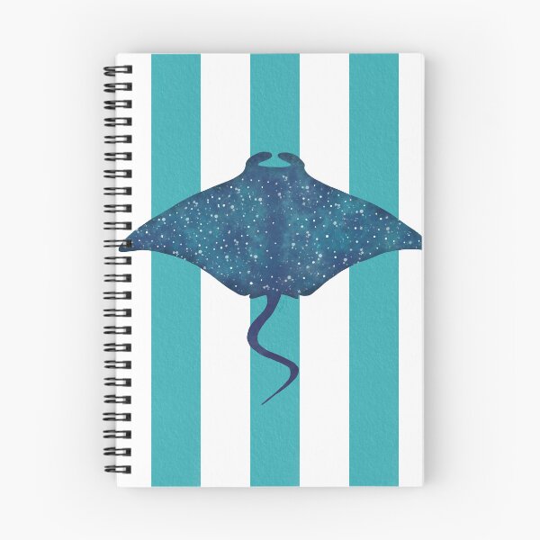 Item preview, Manta ray and turquoise stripes designed and sold by Ana Gorozpe.