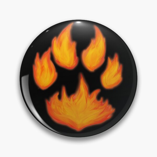 Item preview, Dog pawprint: Fire Element designed and sold by Animenotaizai.