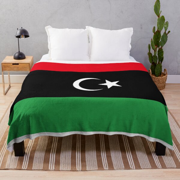 Item preview, Vintage Libya Flag - Distressed Retro Style designed and sold by youngVl.