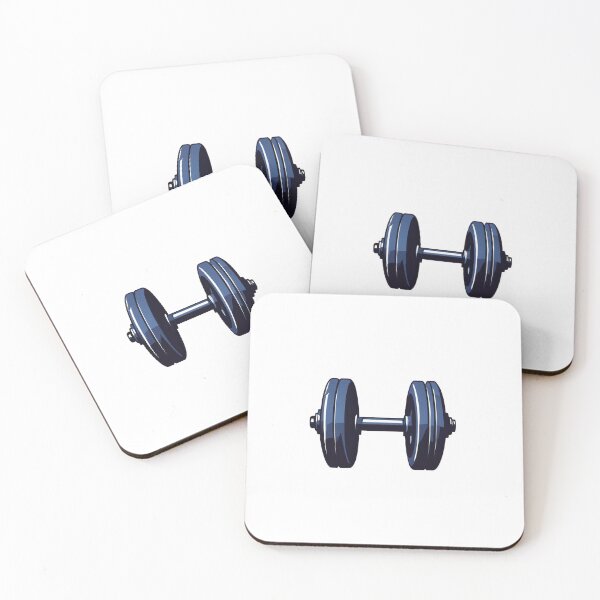 Item preview, Motivational Dumbbell Icon Galaxy Space Style – Gym lover gift designed and sold by michallechowicz.