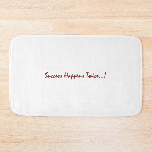 Item preview, success happens twice designed and sold by Positive Mindzet!.