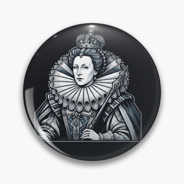 Item preview, Regal Queen Elizabeth I Vintage Portrait designed and sold by Owcomm.