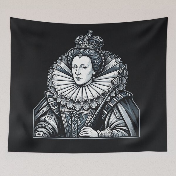 Item preview, Regal Queen Elizabeth I Vintage Portrait designed and sold by Owcomm.
