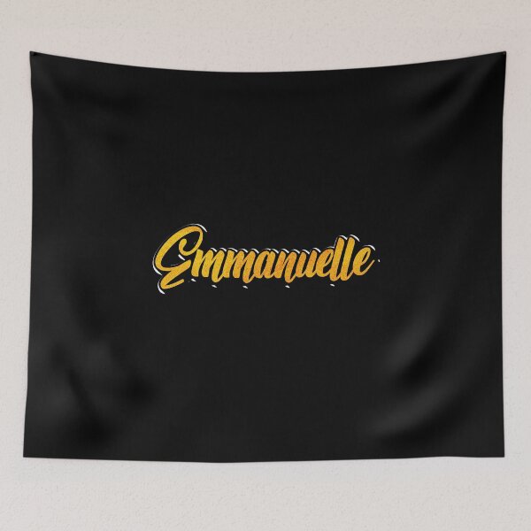 Item preview, Emmanuelle Personalized Name - Funny & Unique Custom Name Design designed and sold by Watsonarts.