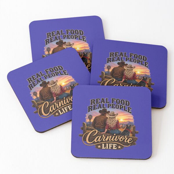 Item preview, REAL FOOD REAL PEOPLE Carnivore life designed and sold by CarnivoreGifts.