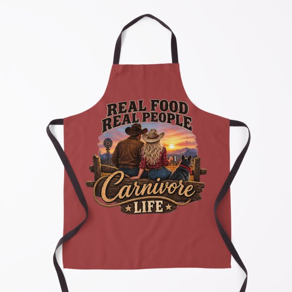 Item preview, REAL FOOD REAL PEOPLE Carnivore life designed and sold by CarnivoreGifts.