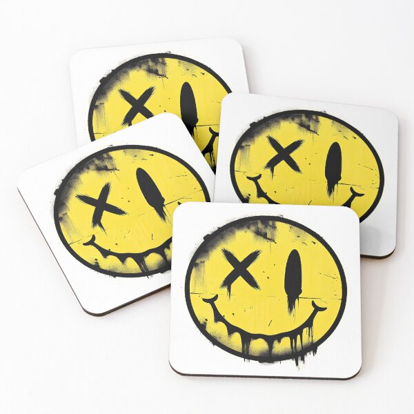Item preview, Grunge Melting Smiley Alternative Streetwear Art designed and sold by Zenther.