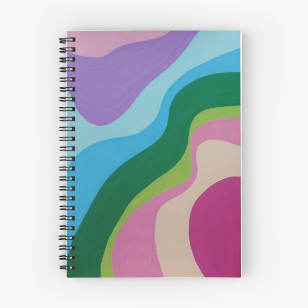 Item preview, Color Waves | Modern Boho Abstract Wall Art designed and sold by WonderwildArt.