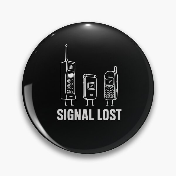 Item preview, Signal Lost Funny Retro Cell Phone  designed and sold by freshwear design.