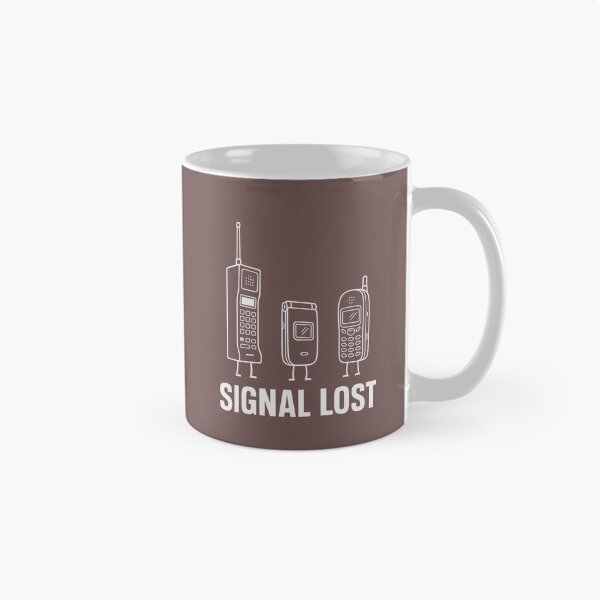 Item preview, Signal Lost Funny Retro Cell Phone  designed and sold by freshwear design.