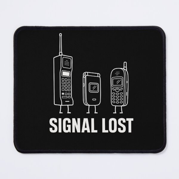Item preview, Signal Lost Funny Retro Cell Phone designed and sold by freshwear design.