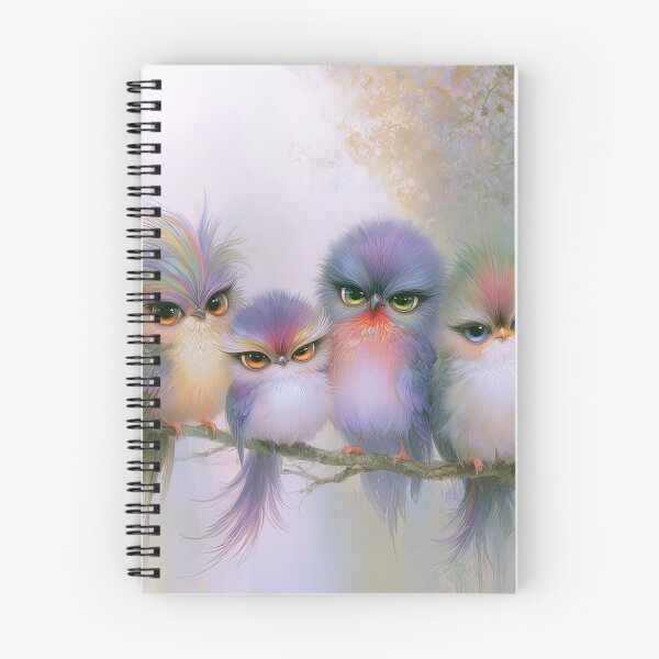 Item preview, Gathering of the Feathered Misfits designed and sold by bloorose.