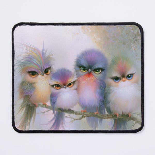 Item preview, Gathering of the Feathered Misfits designed and sold by bloorose.