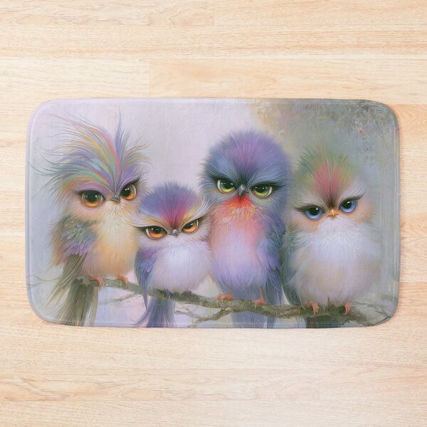Item preview, Gathering of the Feathered Misfits designed and sold by bloorose.