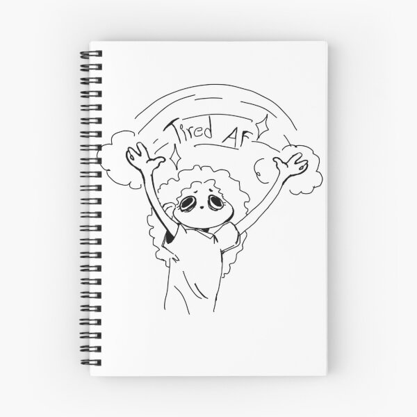 Item preview, tired AF  designed and sold by Some What Normal .