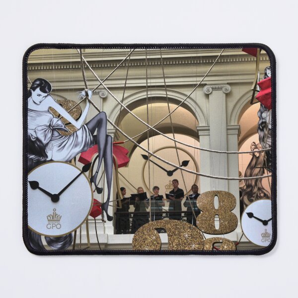 Item preview, A Post Office Xmas = Ropes, Clocks, and some Choral Singers designed and sold by Larry Davis.