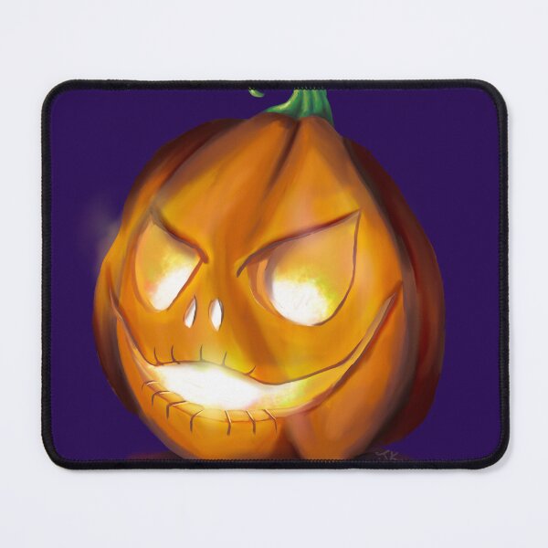 Item preview, Spooky Pumpkin King Jack O Lantern Art designed and sold by Jeanette Koch.