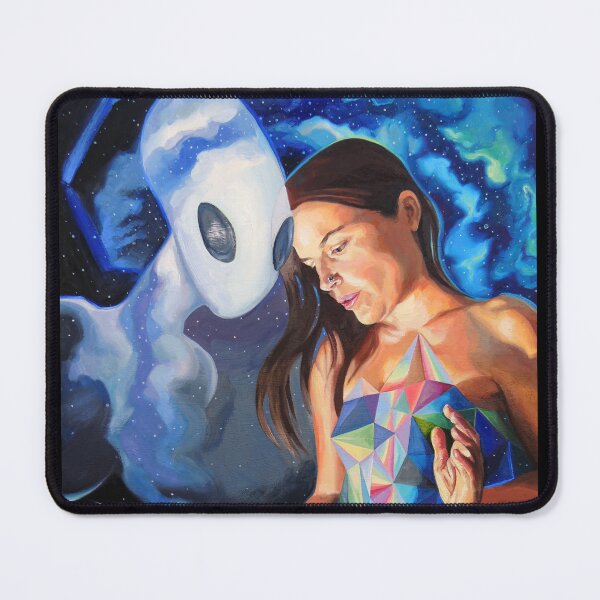 Item preview, Quantum Healing Visions (self portrait) designed and sold by Meredith Rose Paintings.