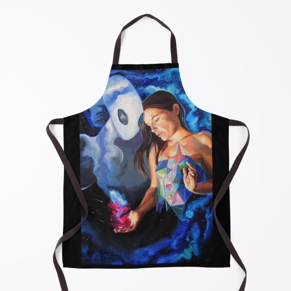 Item preview, Quantum Healing Visions (self portrait) designed and sold by Meredith Rose Paintings.