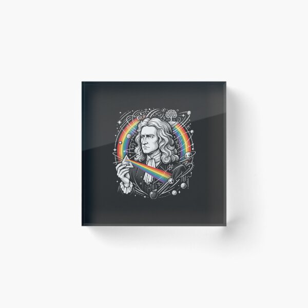 Item preview, Isaac Newton Rainbow Optics And Physics Masterpiece designed and sold by Owcomm.