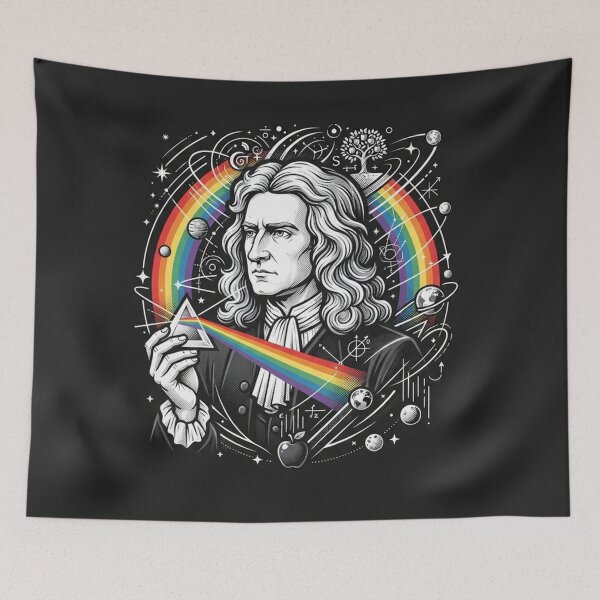 Item preview, Isaac Newton Rainbow Optics And Physics Masterpiece designed and sold by Owcomm.