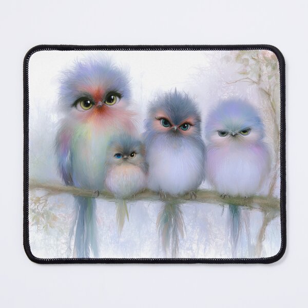 Item preview, Family of Fuzzballs designed and sold by bloorose.
