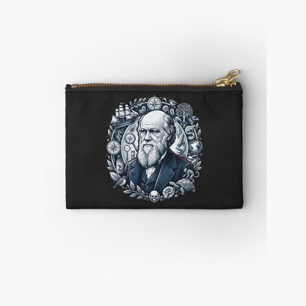 Item preview, Charles Darwin Evolution Science Naturalist Vintage Illustration designed and sold by Owcomm.