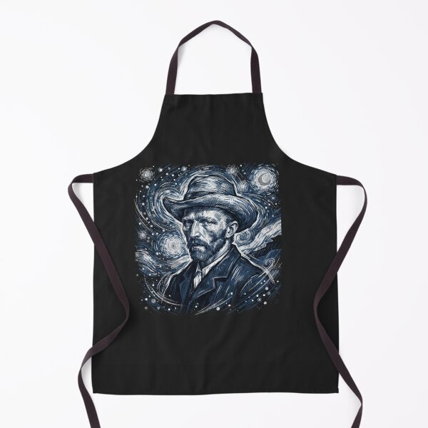 Item preview, Vincent van Gogh Starry Night Portrait designed and sold by Owcomm.