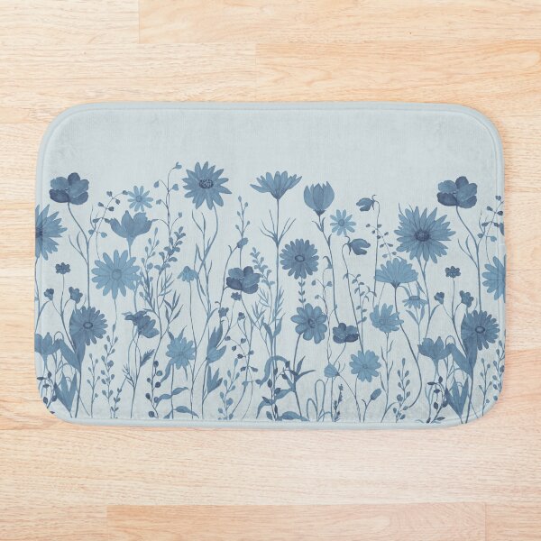 Artikelvorschau, Boho-Wildblumen (Vintage-Denim-Duoton) entworfen und verkauft von 247DesignStudio.