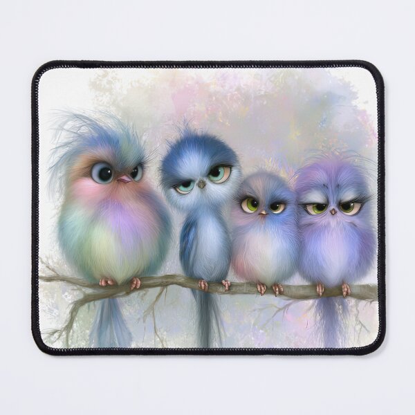 Item preview, Sassy Feathered Fellowship designed and sold by bloorose.
